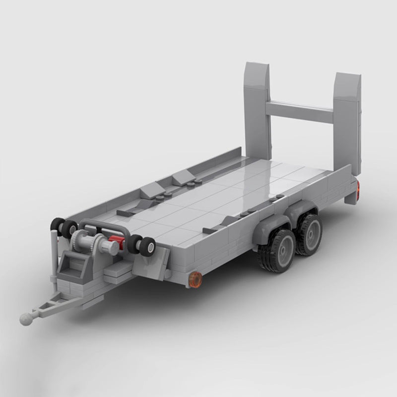 Dodge Ram 1500 TRX With Trailer