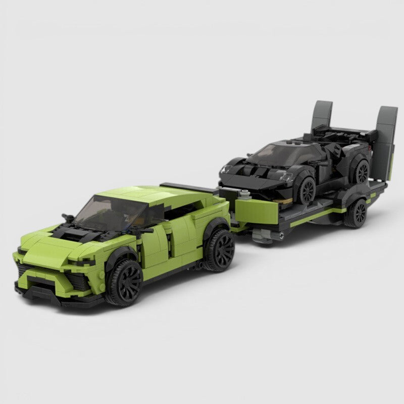Lamborghini With Trailer